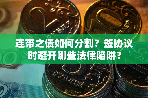 北京连带之债如何分割？签协议时避开哪些法律陷阱？