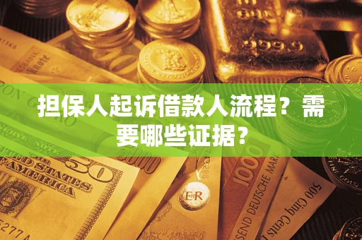 北京担保人起诉借款人流程?需要哪些证据? 北京担保人起诉借款人流程?需要哪些证据?