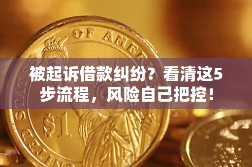 北京被起诉借款纠纷？看清这5步流程，风险自己把控！