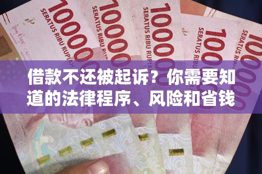 北京借款不还被起诉？你需要知道的法律程序、风险和省钱技巧