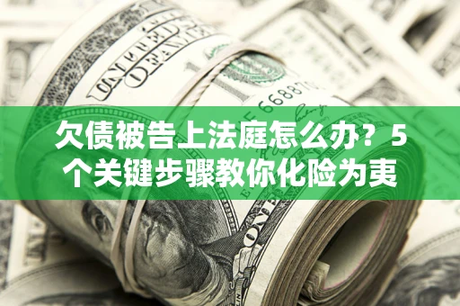 北京欠债被告上法庭怎么办？5个关键步骤教你化险为夷